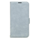 【iPhone16e】　ナチュラルデザイン（NATURAL　design）　STYLE　NATURAL　手帳型ケース　ブルーグレー