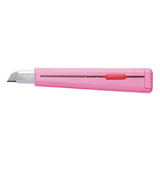 コクヨ（KOKUYO）　カッターナイフ　C3　標準型　フッ素加工刃　ピンク　HA－S110P