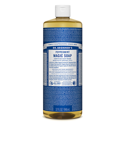 ドクターブロナー（DR.BRONNER’S）　マジックソープ　ペパーミント　L　946mL
