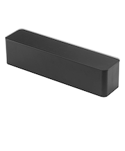 山崎実業　タワー（tower）　蓋付きカトラリーケースロング　5885　ブラック