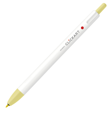 ゼブラ（ZEBRA）　クリッカート　WYSS22－L　レモン