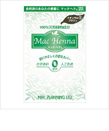 マックプランニング　マックヘナ　ハーバルヘアートリートメント　ナチュラルブラウン　100g