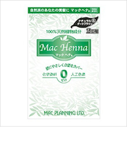 マックプランニング　マックヘナ　ハーバルヘアートリートメント　ナチュラルダークブラウン　120g