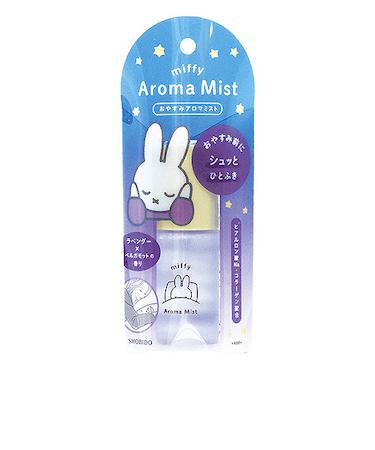 粧美堂（SHOBIDO）　ミッフィー　おやすみアロマミスト　ラベンダー×ベルガモット　50mL