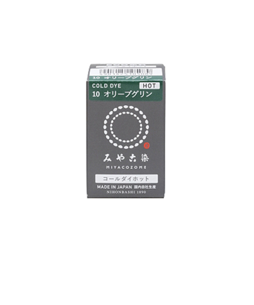 みやこ染　コールダイホット　10　オリーブグリン　20g