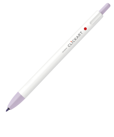 ゼブラ（ZEBRA）　クリッカート　WYSS22－LIL　ライラック