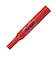 三菱鉛筆　プロッキー　太字角芯／細字丸芯　PM150TR　赤