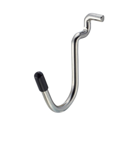 光　U型フック　PBUF－41　キャップ黒　4個入