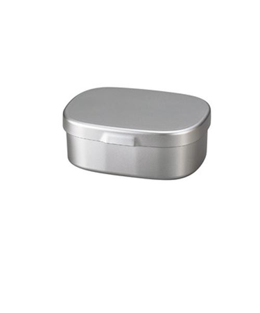 ハコヤ（HAKOYA）　ワンタッチランチ　M　600　600mL　メタリックシルバー