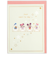 ホールマーク(Hallmark) グリーティングカード サンキュー 立体 ディズニー 811549 仲間たち/お手