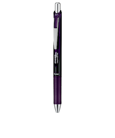 ぺんてる（Pentel）　ノック式エナージェル　0.7mm　ボルドーブラック