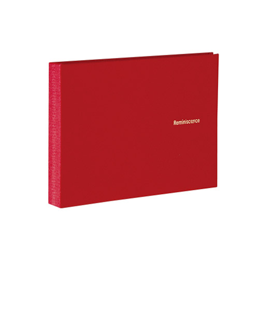 セキセイ　ハーパーハウス　レミニッセンス　ミニポケットアルバム　高透明　Lサイズ　40枚　XP－5540R　レッド