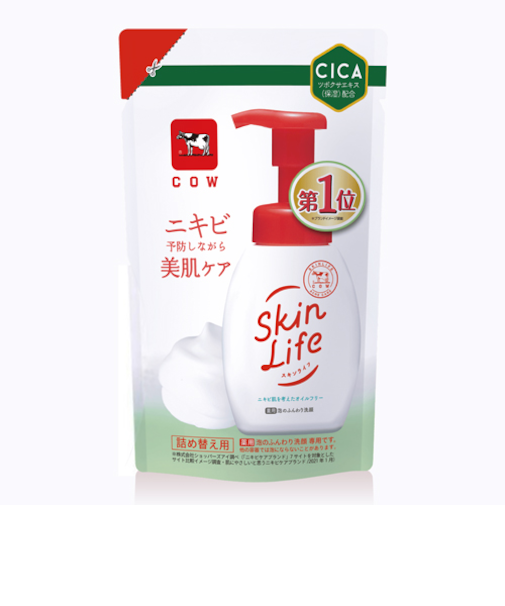 スキンライフ（SkinLife）　薬用泡のふんわり洗顔　詰替用　140mL
