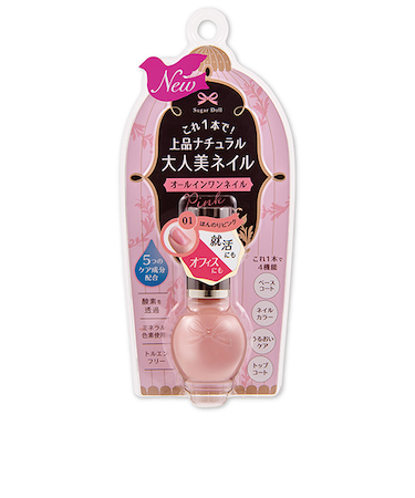 シュガードール　オールインワンネイルR　01　ピンク　7mL