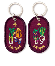 いろは出版　2／8b（ツーインエイトビリオン）　ペアキーリング　KYOTOver．　UNIQUE