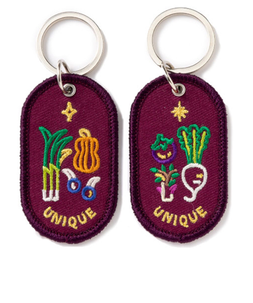 いろは出版　2／8b（ツーインエイトビリオン）　ペアキーリング　KYOTOver．　UNIQUE