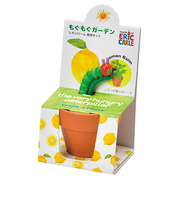 聖新陶芸　はらぺこあおむし　もぐもぐガーデン栽培セット　レモンバーム　HP04‐02