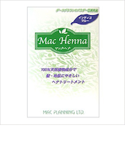 マックプランニング　マックヘナ　ハーバルヘアートリートメント　インディゴブルー　100g