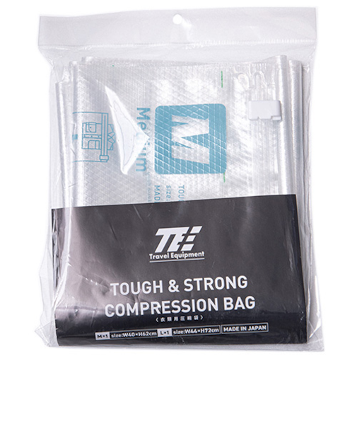 ティーティーシー（TTC）　Travel　Equipment　タフ＆ストロング　衣類圧縮袋　M・Lセット