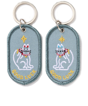 いろは出版　2／8b（ツーインエイトビリオン）　ペアキーリング　KYOTOver．　GOOD　LUCK