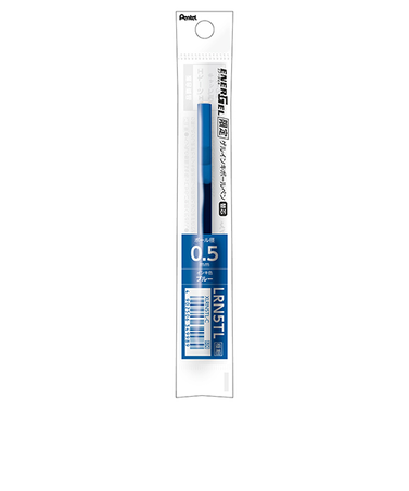 ぺんてる（Pentel）　ジェルボールペン替芯　0.5mm　XLRN5TL-C　ブルー