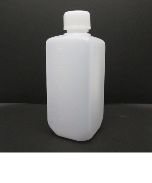 ポリ角細口瓶　250mL