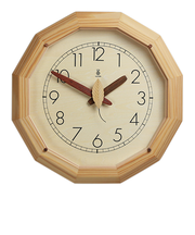 キコリ(KICORI) 森の電葉時計(12角形)