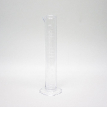 ポリメスシリンダー　クリア　200mL