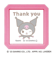 こどものかお サンリオキャラクターズ浸透印SQ 2411-014 クロミ Thank you