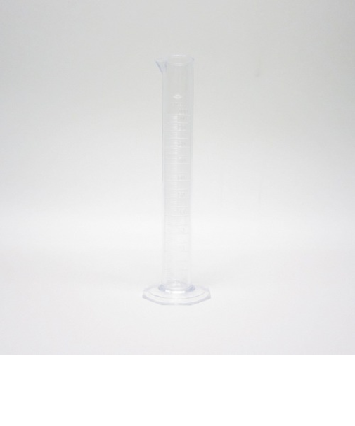 ポリメスシリンダー　クリア　100mL