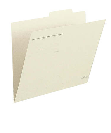 プラス（PLUS）　個別フォルダー　FL－001IF　ライトグレー