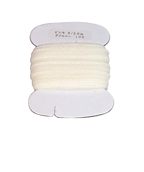 ダブルロー　ビニモ　No5　ホワイト　30m