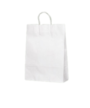 ベルベ カラー手提げ袋 T-8 白無地 10枚入