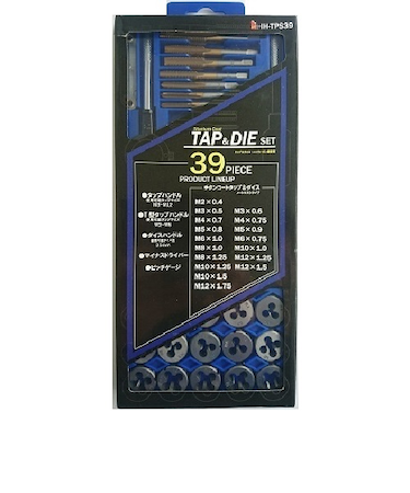 IH　チタンコートタップ＆ダイスセット　IH－TPS39