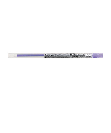 三菱鉛筆　スタイルフィット　ゲルボールペン替芯　0.5mm　UMR-109-05.12　バイオレット