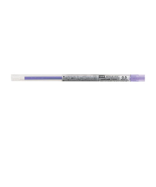 三菱鉛筆　スタイルフィット　ゲルボールペン替芯　0.5mm　UMR-109-05.12　バイオレット