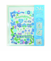 【お買い得】　ゼットアンドケイ（Z＆K）　推しカラー色紙　ブルー