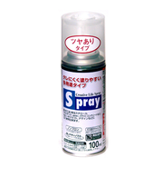アサヒペン　スプレー　100ml　ツヤあり　クリア