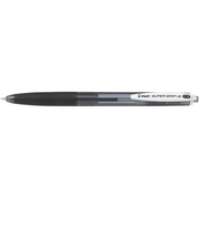 パイロット（PILOT）　油性ボールペン　スーパーグリップG　ノック式　BSGK－10EF－BB　極細0.5mm　ブラック