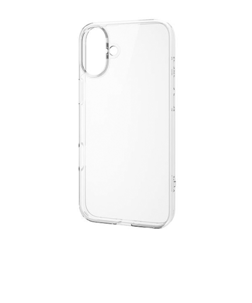 【iPhone16Plus】　エレコム（ELECOM）　ハイブリッドケース　PM-A24BHVCKCR　クリア