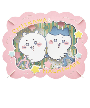 エンスカイ　ペーパーシアター　ちいかわ　ちいかわ＆ハチワレ　PT-325