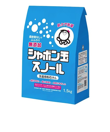 シャボン玉石けん　粉石けんスノール　1.5kg