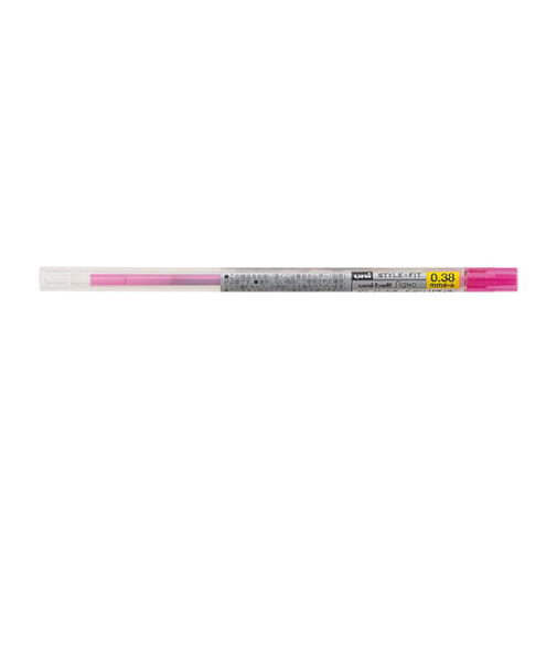 三菱鉛筆　スタイルフィット　ゲルボールペン替芯　0.38mm　UMR-109-38.68　ベビーピンク