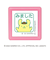 こどものかお　サンリオキャラクターズ　ミニポンスタンプ　2410－010　ポムポムプリン／みました