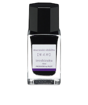 パイロット（PILOT）　万年筆インキ　色彩雫ミニ（iroshizuku　mini）　15mL　INK15NMS　紫式部