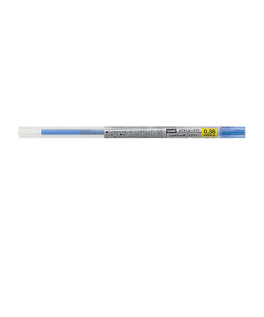 三菱鉛筆　スタイルフィット　ゲルボールペン替芯　0.38mm　UMR-109-38.33　ブルー