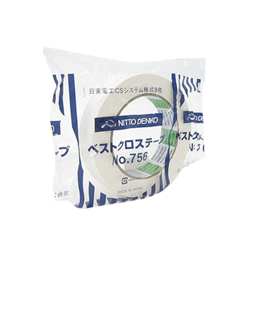 日東　ベストクロステープ　No.756　25mm×25m　白