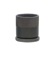 グリーンポット(GREENPOT) パラス 12cm グレー