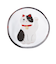 アデリア　めでたmono　招き猫　豆皿　6803　ブチ