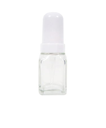 角型スポイト瓶　クリア　30mL